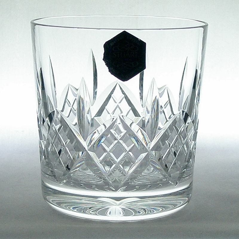 GLENGARRY / CAMBRIDGE Cut Tumbler Glass / Glasses 3" STUART Crystal 